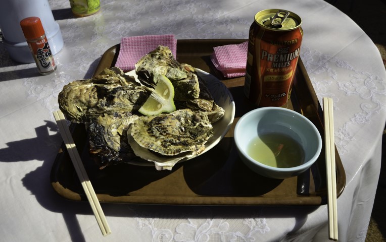Oysters - The food of Miyajima