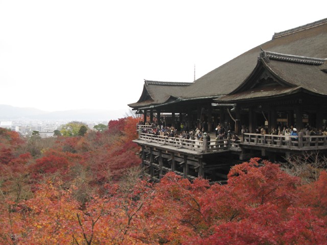 Kiyomizu temple in Kyoto, Japan