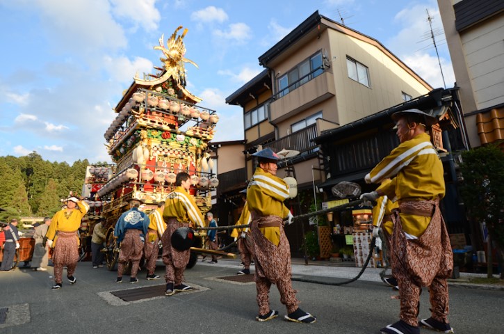 Festival image at Takayama