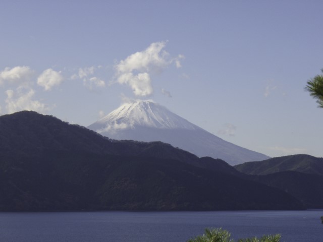 Mt.Fuji from Lake Ashi