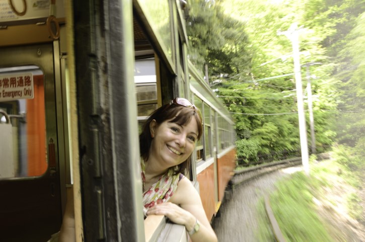 The Switch-back train, Hakone