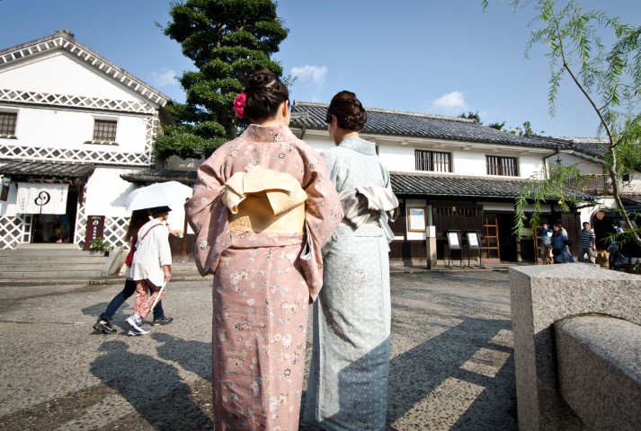 Kimono in Kurashiki